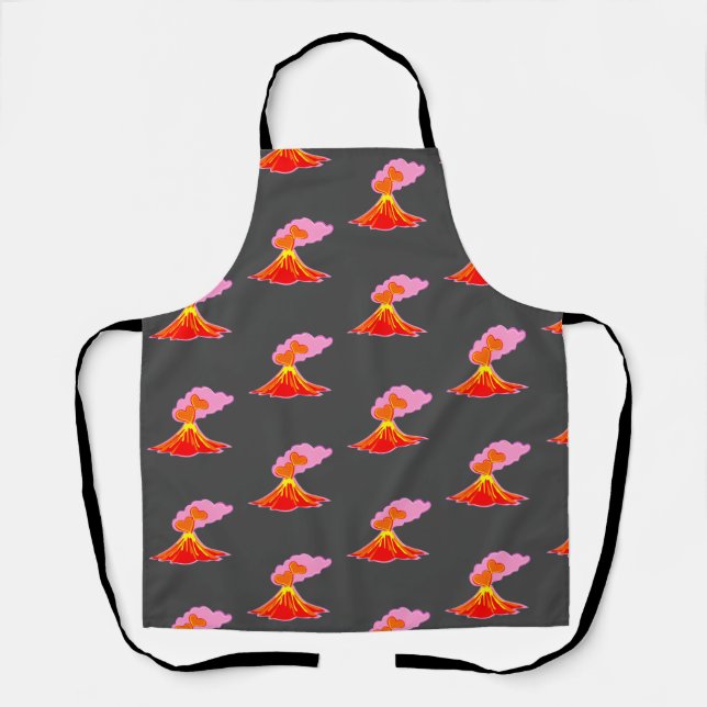 Volcano LOVE Apron (Front)