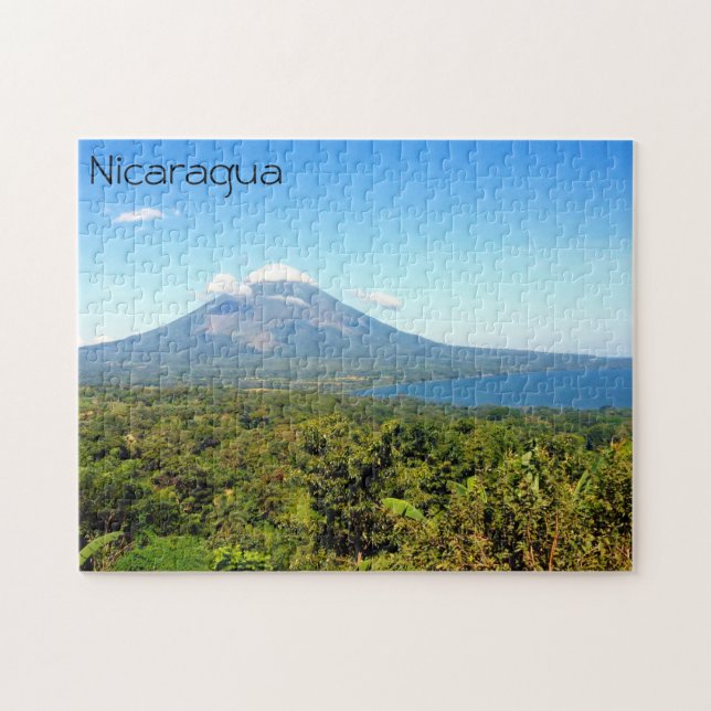 volcano nigaragua jigsaw puzzle (Horizontal)