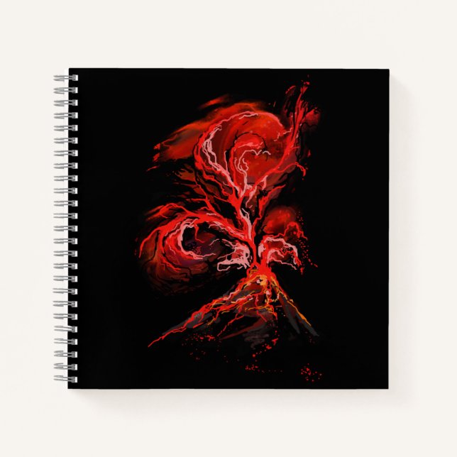 Volcano Notebook (Front)