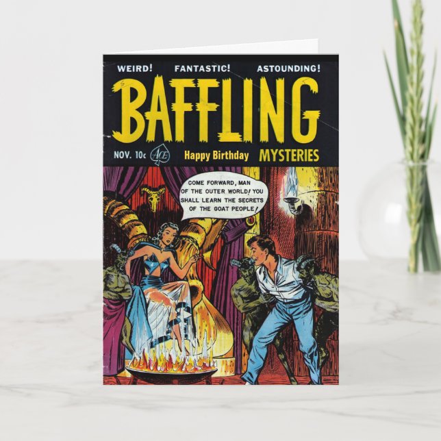 Volcano of Vengeance - Comic Card (Front)