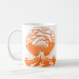Volcano - Orange Coffee Mug