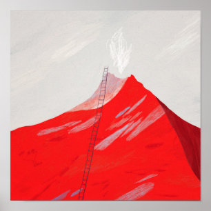 Volcano Poster