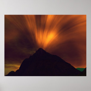 Volcano Poster