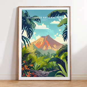 Volcanoes National Park Hawaii Poster, Volcanoes  Poster