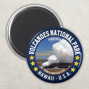 Volcanoes National Park Hawaii Since 1916 Magnet