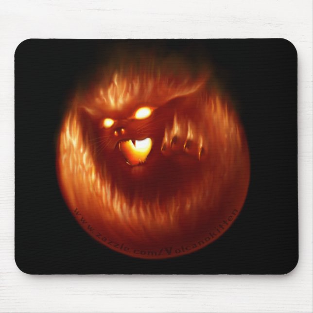 Volcanokitten Mouse Pad (Front)