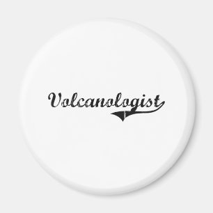 Volcanologist Professional Job Magnet