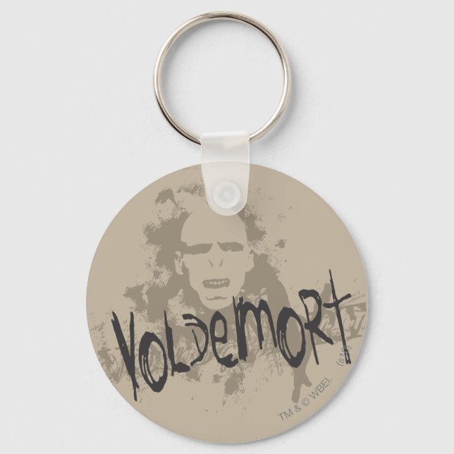 Voldemort Dark Arts Graphic Keychain (Front)