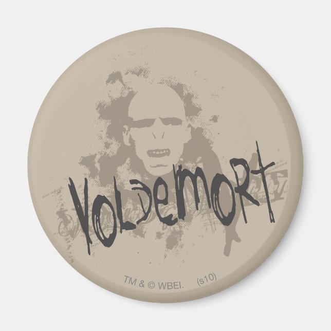 Voldemort Dark Arts Graphic Magnet (Front)