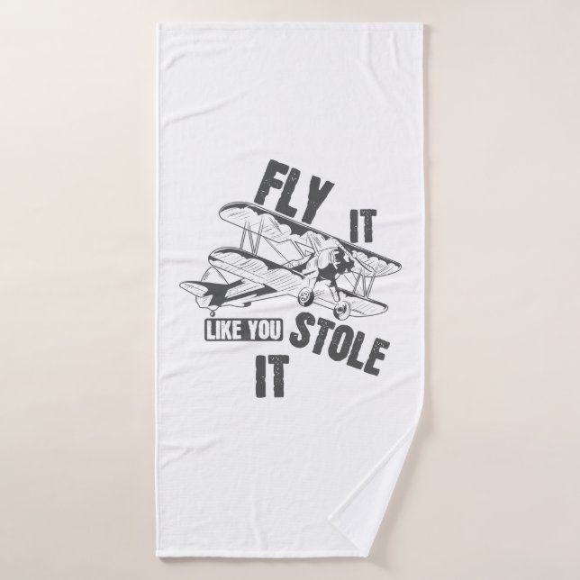 Voler comme vous l'avez volé Pilote (Serviette de bain)