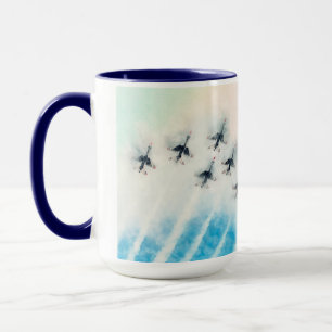 Voler haut : Les Thunderbirds de l'USAF Custom Mug