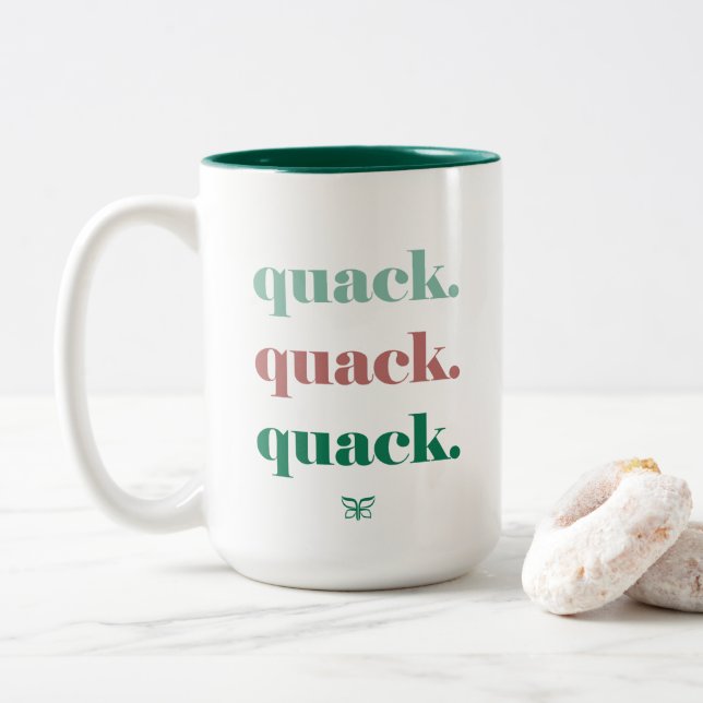 Voler sans canard Mug (Avec donut)