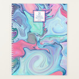 Volet de peinture multicolore Abstrait