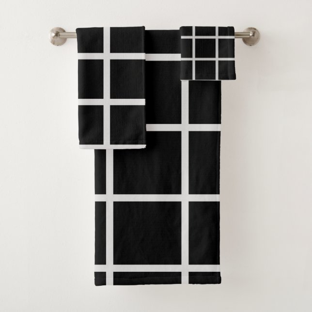 Volet Fenêtre noir et blanc (En situation)