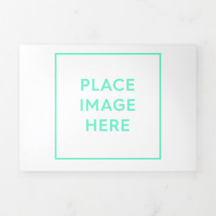 Volets Carte pliée à trois lettres