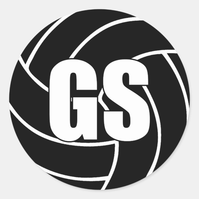 Voleur de but de netball, GS, Stickers d'équipe de (Devant)