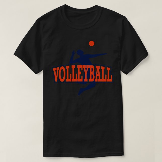 Voleyball Player T-Shirt (Design Front)