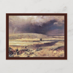 Volga Lagoons By Wassiljew Fjodor Alexandrowitsch Postcard
