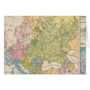 Volkerkarte von Europa, Map of Europe