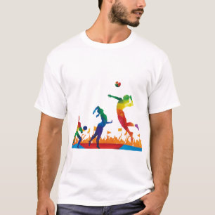 Volley-ball Afficher votre T-shirt Style