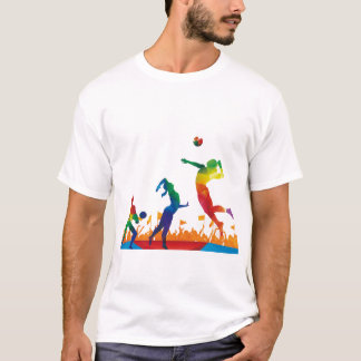 Volley-ball Afficher votre T-shirt Style