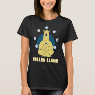 Volley Llama Sport Llama Animal Volleyball T-Shirt
