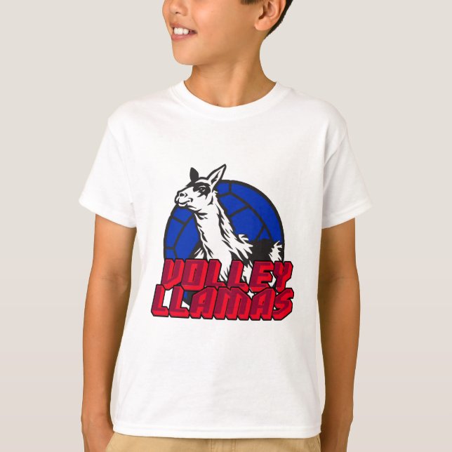Volley Llama Swagger T-Shirt (Front)