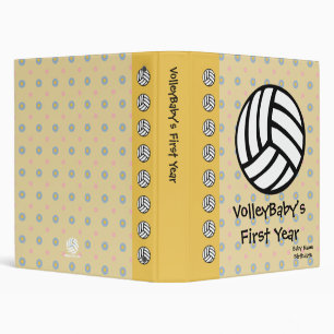 VolleyBaby Dots Custom Album Binder
