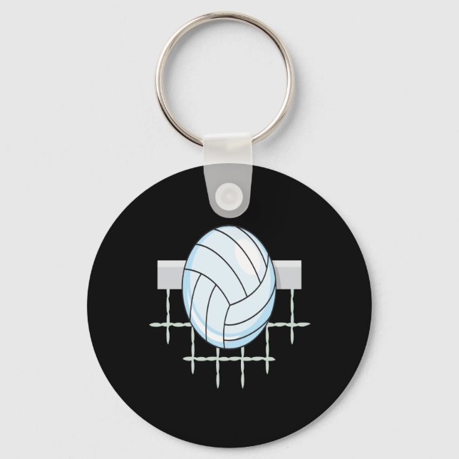 Volleyball 11 keychain (Front)