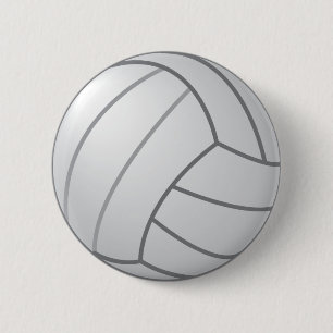 Volleyball 2 Inch Round Button