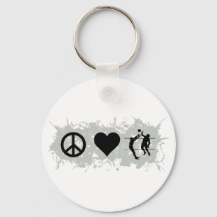 Volleyball 2 keychain