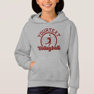 Volleyball ADD NAME Spike Ball Attack Team Sports