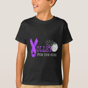 Volleyball Alzheimer awareness T-Shirt