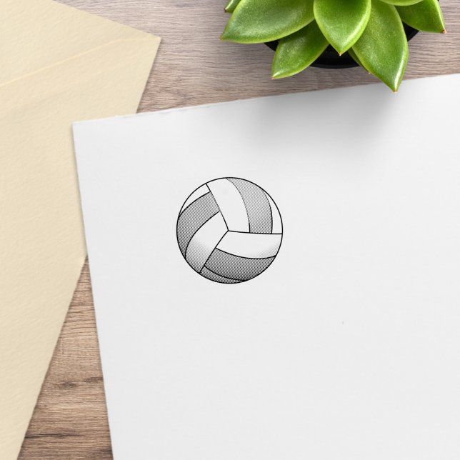 Volleyball Ball 1x1 Rubber Stamp (Creator Uploaded)