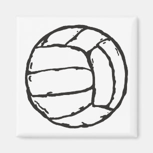 Volleyball Ball Magnet