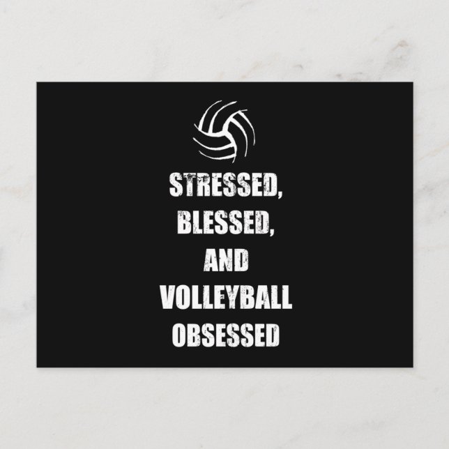 Volleyball Beach Player Volleyball Team Gift Idea Postcard (Front)