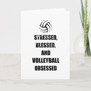 Volleyball Beach Player Volleyball Team Girl Gift Card