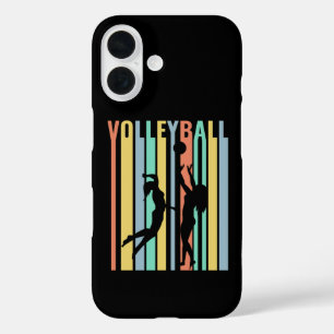 Volleyball Beachvolleyball Retro iPhone 16 Case