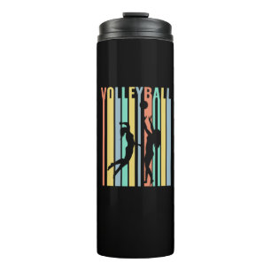 Volleyball  Beachvolleyball Retro Thermal Tumbler