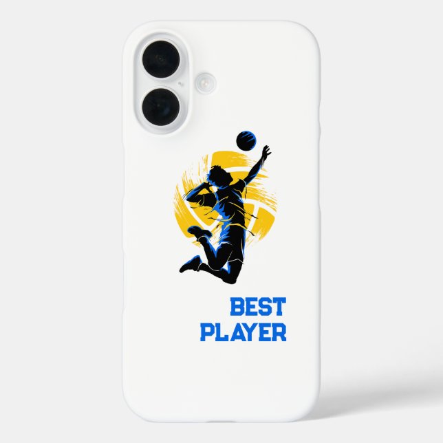 Volleyball Best Player | Professional Case-Mate iPhone Case (Back)