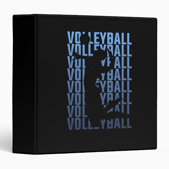 Volleyball Binder (Front/Spine)