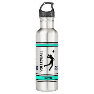 Volleyball Birthday Gift, Volleyball Girl Player 710 Ml Water Bottle