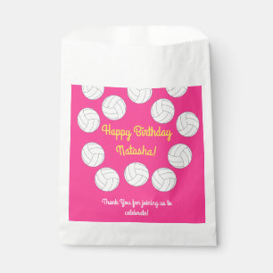 Volleyball Birthday Party Favour Bag