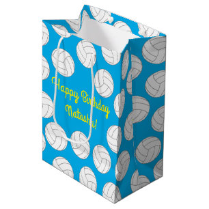 Volleyball Birthday Party Medium Gift Bag
