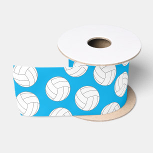 Volleyball Birthday Party Satin Ribbon
