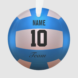 Volleyball bleu