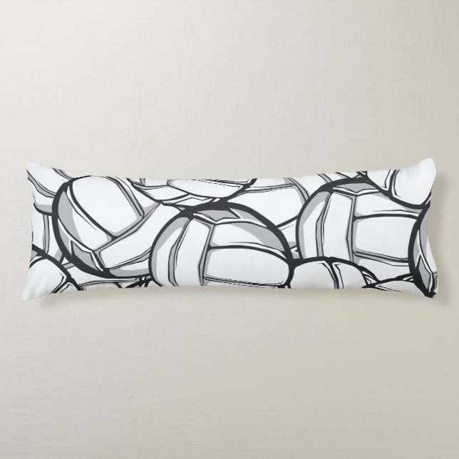 Volleyball Body Pillow (Front)
