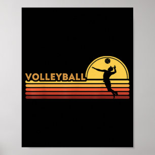 Volleyball boy men  poster