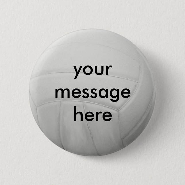 Volleyball  Button (Front)
