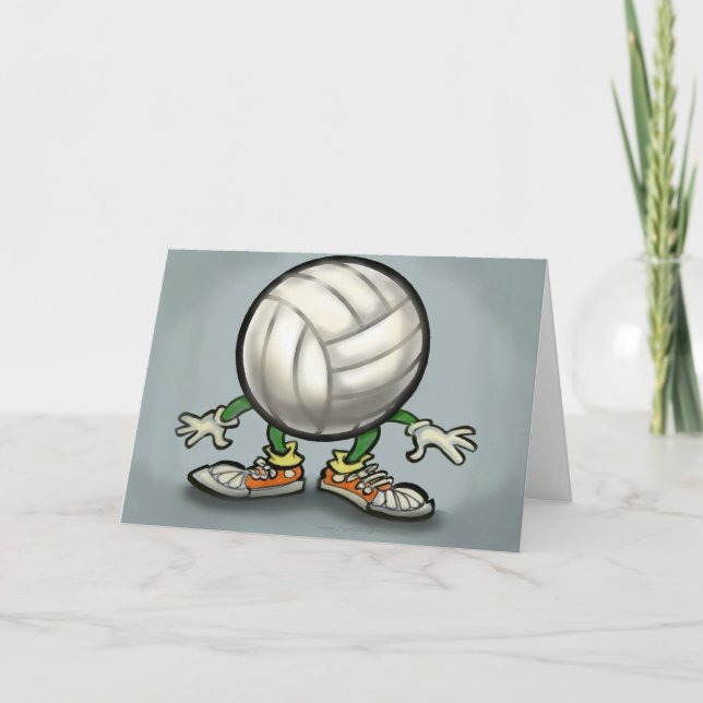 Volleyball Card (Front)